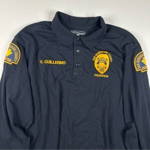 5.11 large Men’s New san bernadino CA probation Police officer Long Sleeve shirt